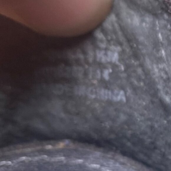 Calvin Klein Black Suede Strappy High Heel Sandals Back Zipper Size 8.5 - Picture 9 of 9